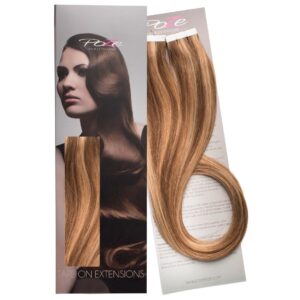 Poze Hairextensions Poze Tape On Extensi ons 10B/7BN Sandy Br ownMix 4