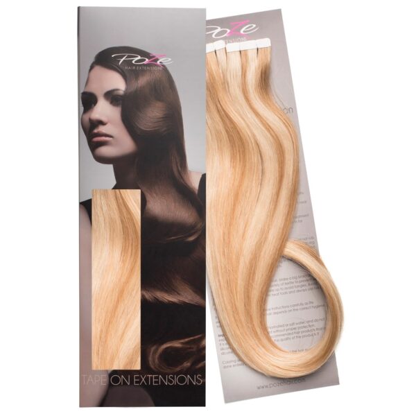 Poze Hairextensions Poze Tape On Extensi ons P12NA/10B Sunkis Beige 4