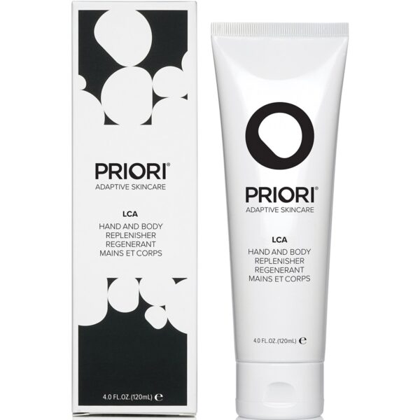 PRIORI Adaptive Core Formulas LCA Hand and Body Replenisher 120 ml