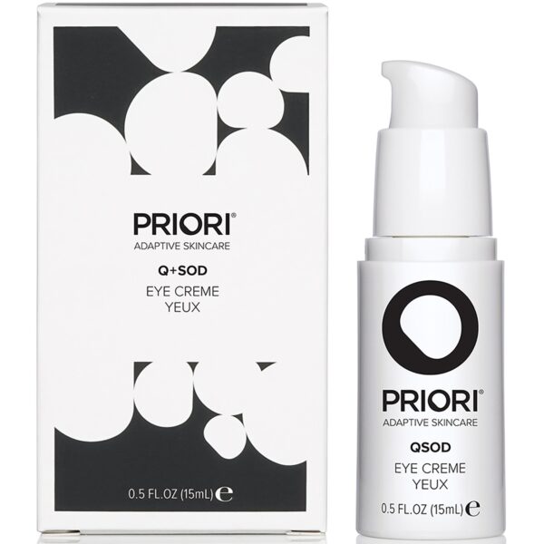 PRIORI Adaptive Superceutical Formulas Q+SOD Eye Crème 15 ml