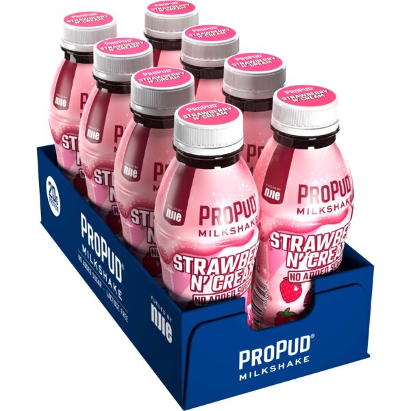 ProPud Protein Milkshake Strawberry 8 x 330 ml