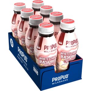 ProPud Protein Milkshake White Chocolate Raspberry 8 x 330 ml