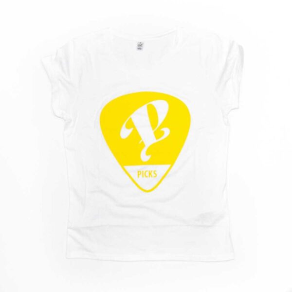 Pusher Picks Tee Yellow Girl  L