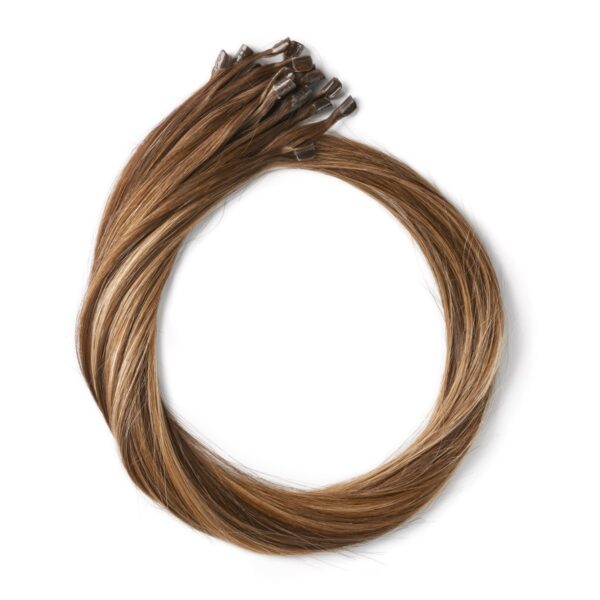 Rapunzel of Sweden Nail Hair  Premium Straight 40 cm Hazelnut Caramel