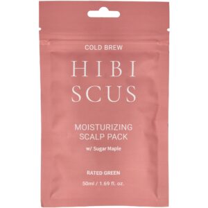 Rated Green Scalp Pack Cold Brew Hibiscus Moisturizing Scalp Pack w/ S