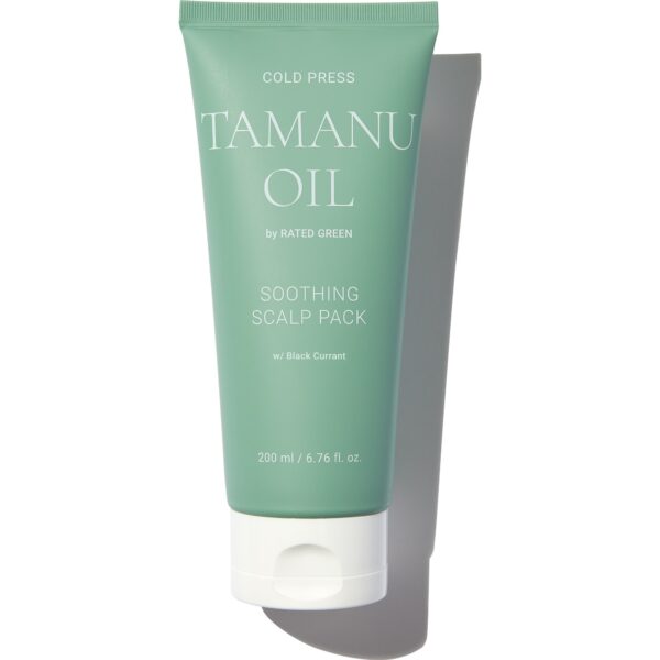 Rated Green Scalp Pack Cold Press Tamanu Oil Soothing Scalp Pack Honey