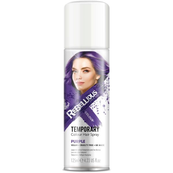 Rebellious Colour Hair Spray Purple