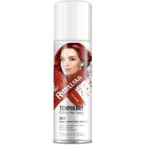 Rebellious Colour Hair Spray Red