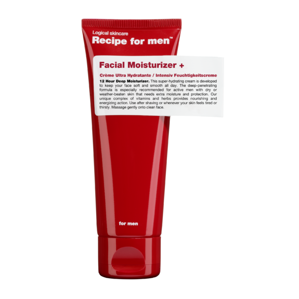 Recipe for men Facial Moisturizer + 75 ml