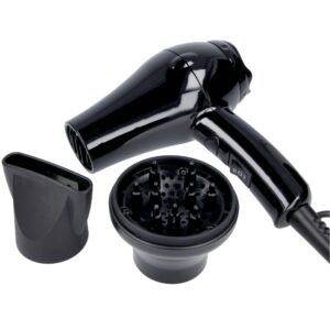 No Brand Travel Hairdryer Turbo w/Diffuser 1000w