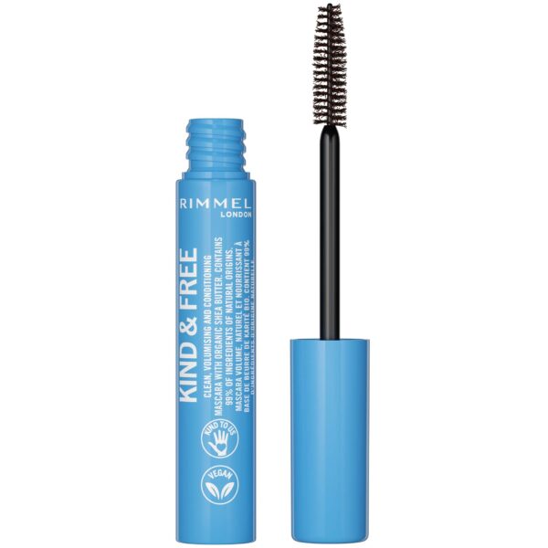 Rimmel Kind & Free Cosmetics Volume Mascara Brown Black 002