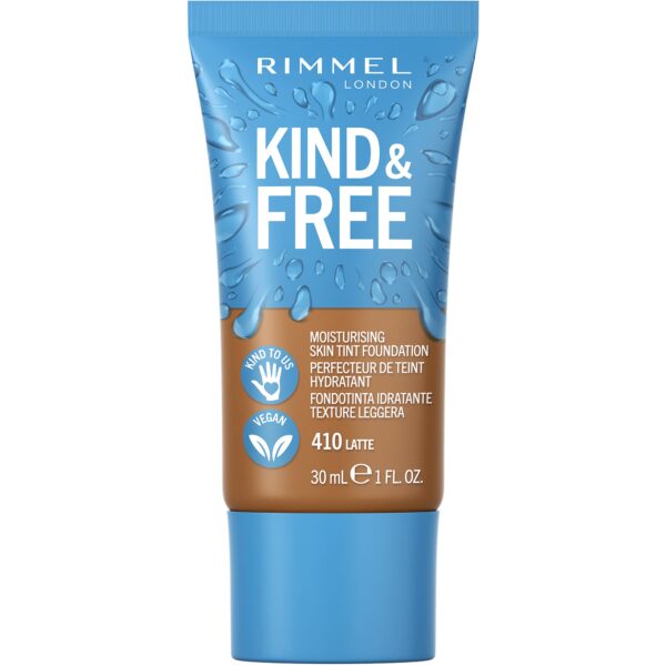 Rimmel Kind & Free Liquid Foundation Latte 410