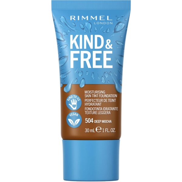 Rimmel Kind & Free Kind&Free skin tint 504 Deep mocha