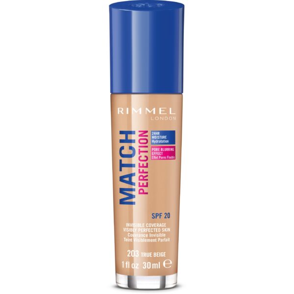 Rimmel Match Perfection Foundation 203 True Beige