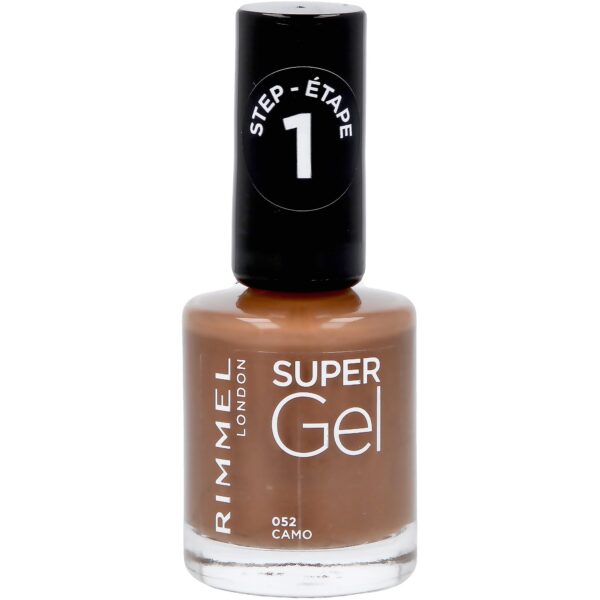 Rimmel Super Gel Nail Polish 052 Camu