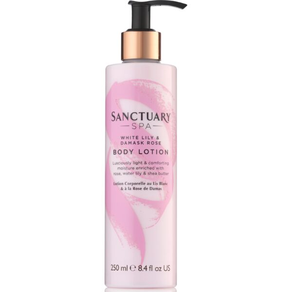 Sanctuary White Lily Damask Rose body Lotion  250 ml