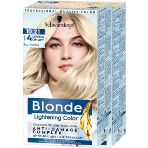 Schwarzkopf Blonde 10.21 Icy Vanilla-2 pack