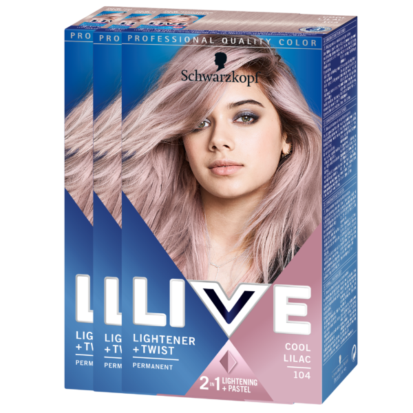 Schwarzkopf Live  104 Cool 3-pack