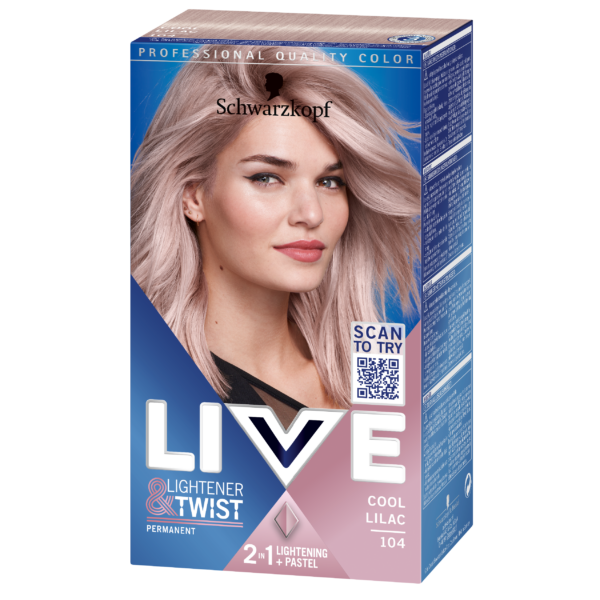 Schwarzkopf LIVE 104 Cool Lilac 104 Cool Lilac