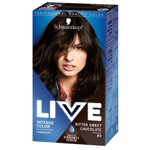 Schwarzkopf LIVE Intense Color  89 Bitter Sweet Choc