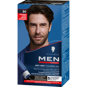 Schwarzkopf Men Perfect Anti-Grey Coloring Gel 80 BlackBrown