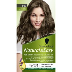 Schwarzkopf Natural & Easy Hair Color 563 Sval Ljusbrun