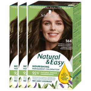 Schwarzkopf Natural&Easy 564 Naturlig Ljusbrun 3-pack