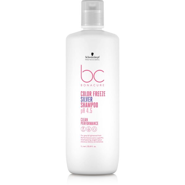 Schwarzkopf Professional BC Bonacure Color Freeze Silver Shampoo pH 4