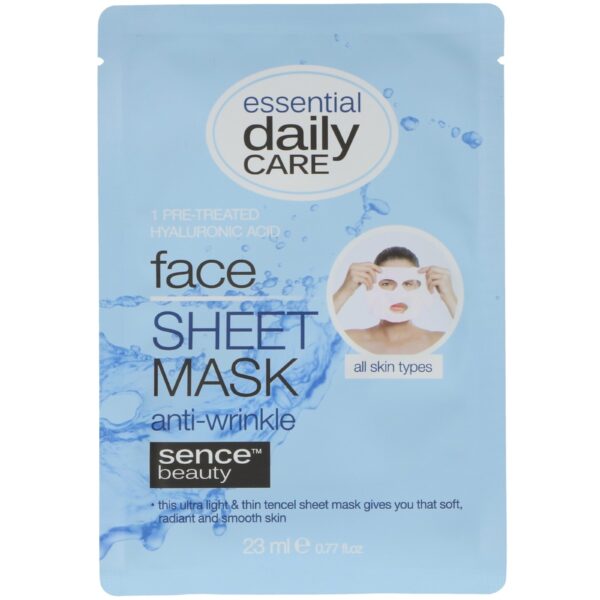 Sencebeauty Face Sheet Mask- Cleansing & Hydrating 23 ml