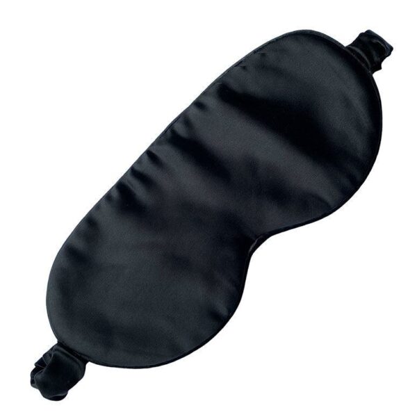 Soft Cloud Mulberry silk sleep mask Black