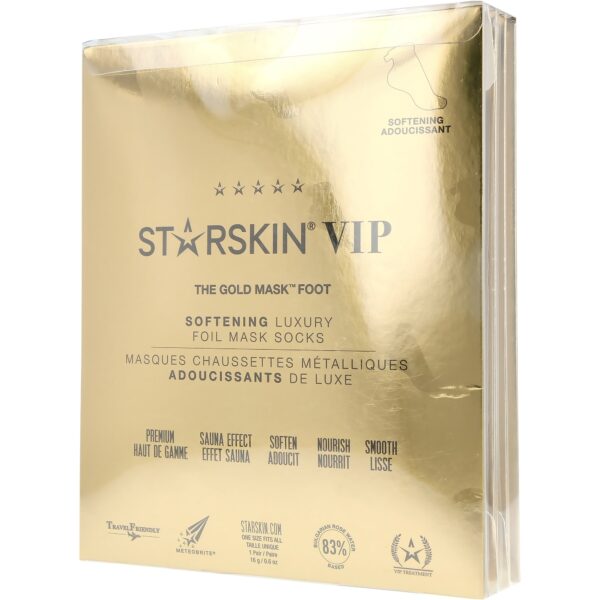 Starskin The Gold Mask Foot 3+1 Pack