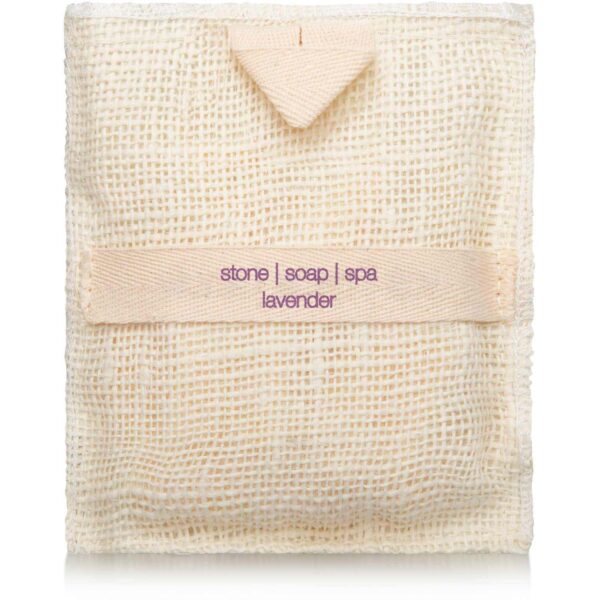 Stone Soap Spa Bath Mitt Lavender 140 g