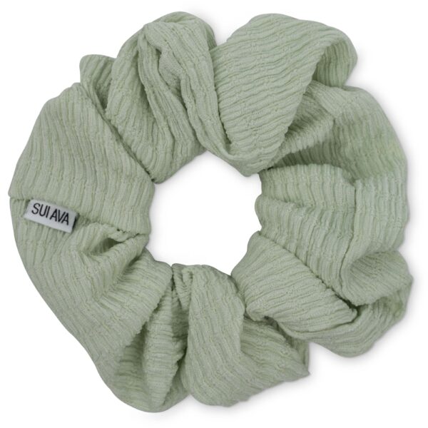 SUI AVA Ea Zig-Zag Scrunchie Spearmint