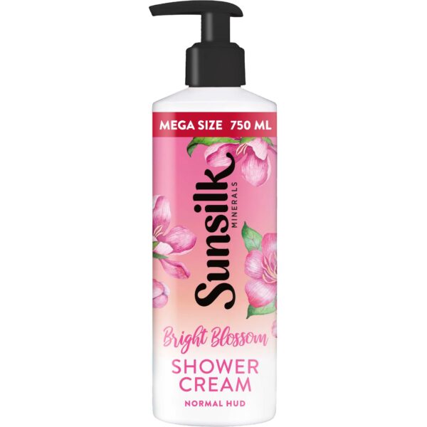 Sunsilk Minerals Bright Blossom Shower Cream 750 ml