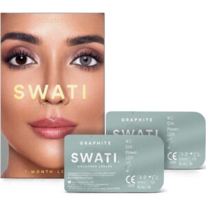 SWATI Cosmetics 1 Month Lenses Graphite