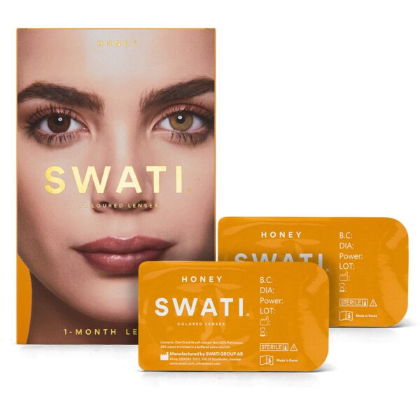 SWATI Cosmetics 1 Month Lenses Honey