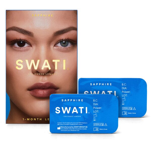 SWATI Cosmetics 1 Month Lenses Sapphire