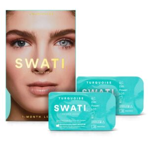 SWATI Cosmetics 1 Month Lenses Turquoise