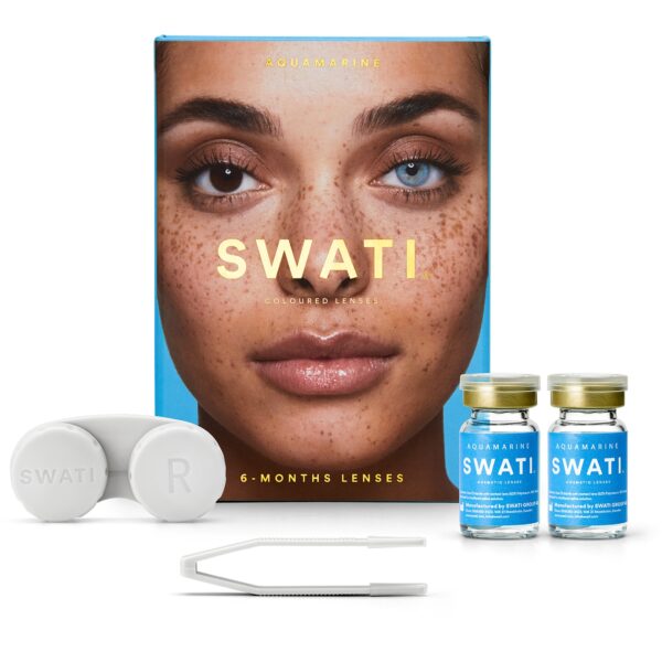 SWATI Cosmetics 6 Month Lenses Aquamarine