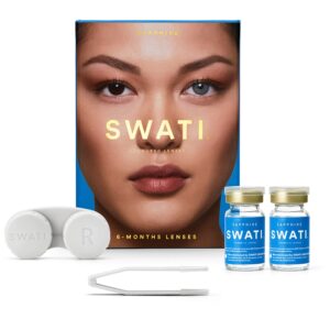 SWATI Cosmetics 6 Month Lenses Sapphire