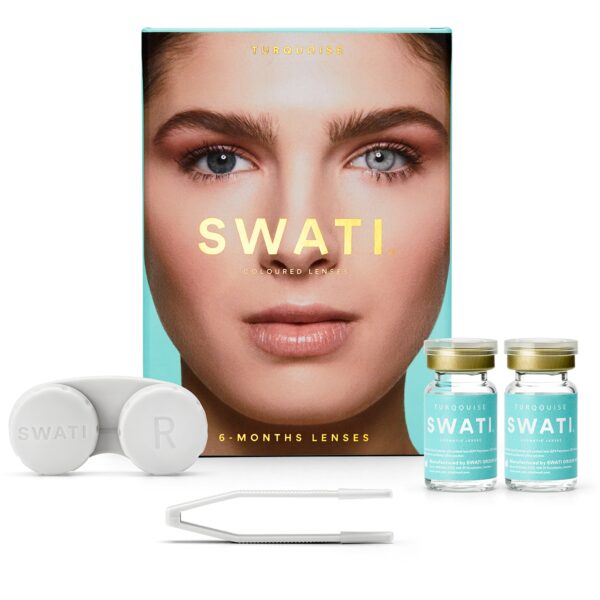 SWATI Cosmetics 6 Month Lenses Turquoise