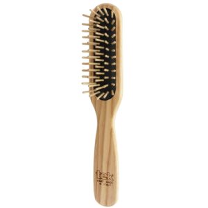 Tek Slim Rectangular Brush With Short Wooden Pins