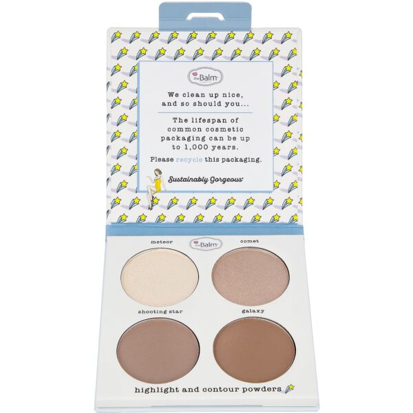 the Balm Sustainably Gorgeous Highlight & Contour Powders Highlighter