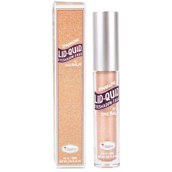 the Balm Lid Quid Sparkling Liquid Eyeshadow Rose