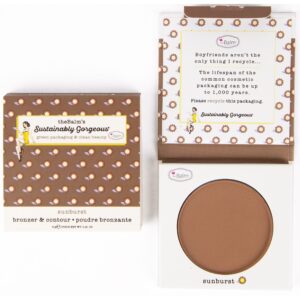 the Balm Sustainably Gorgeous Bronzer & Contour Single Bronzer Sunburs