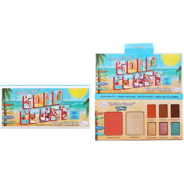 the Balm theBalm Voyage Gold Coast Face Palette