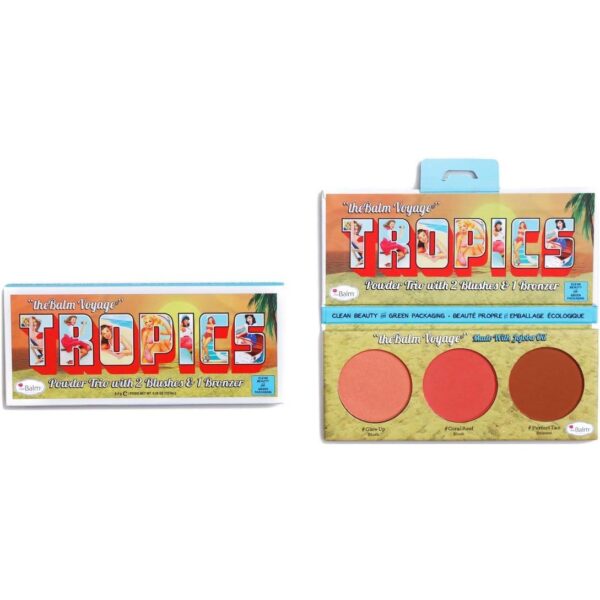 the Balm theBalm Voyage Tropics Powder Trio