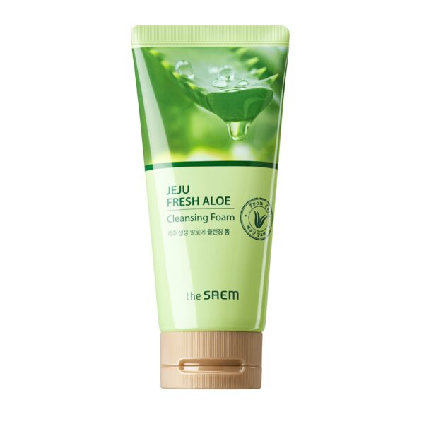 The Saem Jeju Fresh Aloe Vera Cleansing Foam  Espuma Limpiadora 150 g