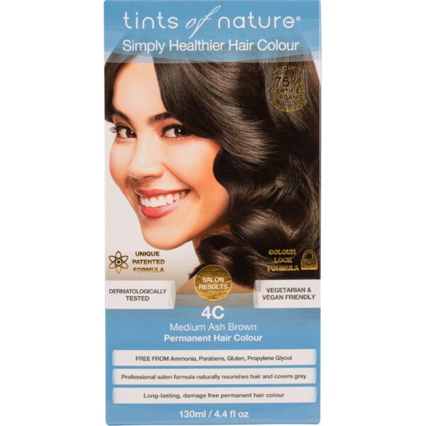 Tints of Nature Medium Ash Brown 4C