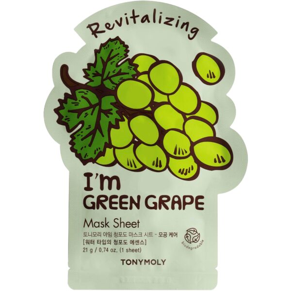 Tonymoly I&apos;m Green Grape Mask Sheet